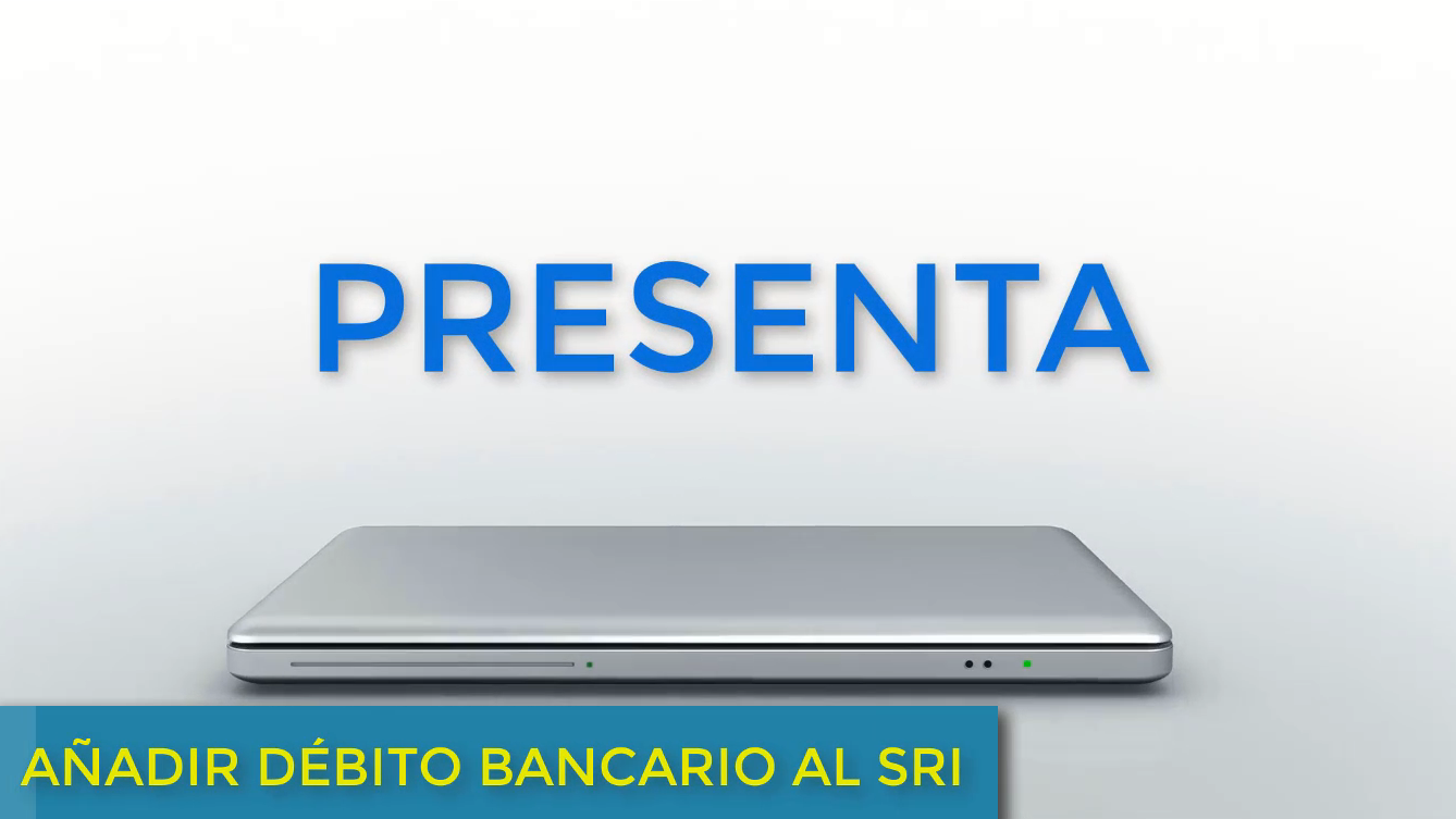 Añadir Débito Bancario al SRI